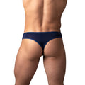 Male Power Sassy Lace Open Ring Thong Navy S/M