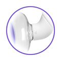 Bloom - Intimate Body Pump - Automatic - Vibrating - Rechargeable Purple/White - Fantasies Boutique