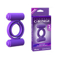 Fantasy C-Ringz Ironman Duo-Ring Cockring & Ballstretcher Black - Fantasies Boutique