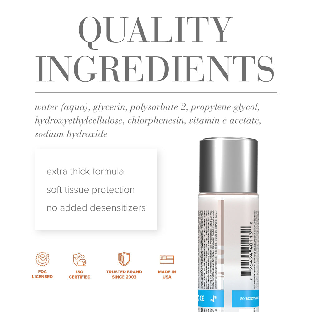 JO H2O Anal Thick Water-Based Lubricant 2 oz.