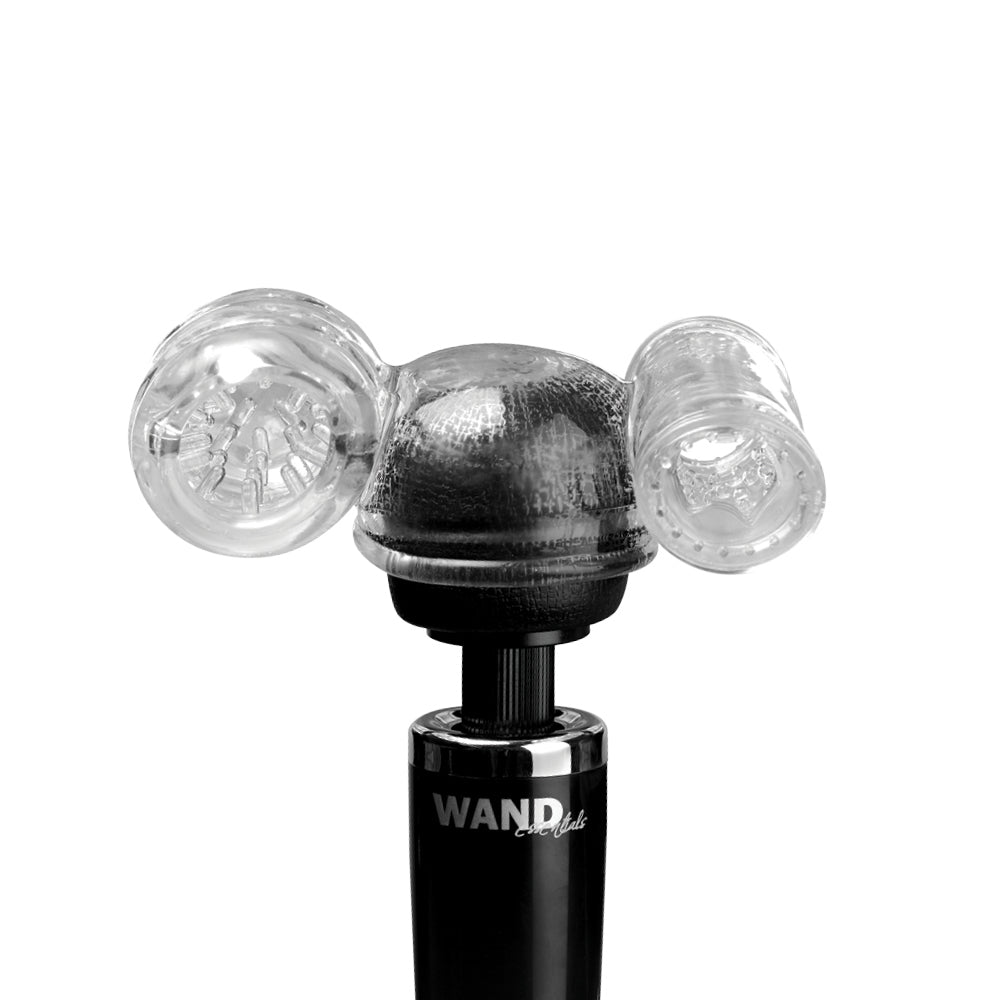 Wand Essentials Twin Turbo Strokers Attachment