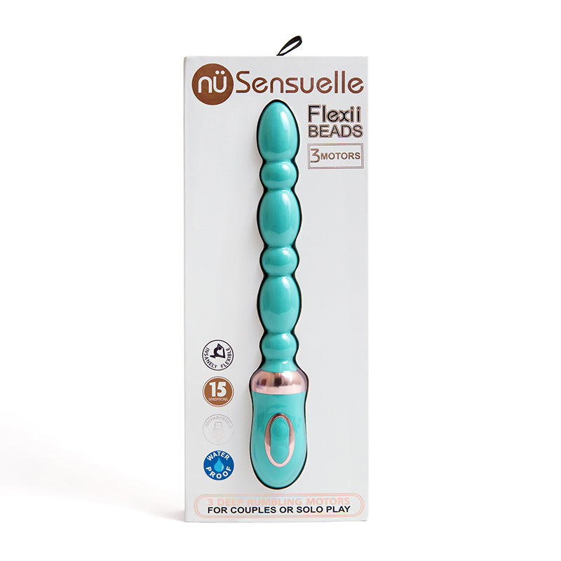 Nu Sensuelle Flexii Beads Rechargeable Electric Blue