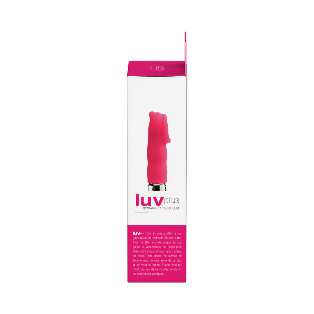 VeDO Luvplus Rechargeable Vibe - Foxy Pink - Fantasies Boutique