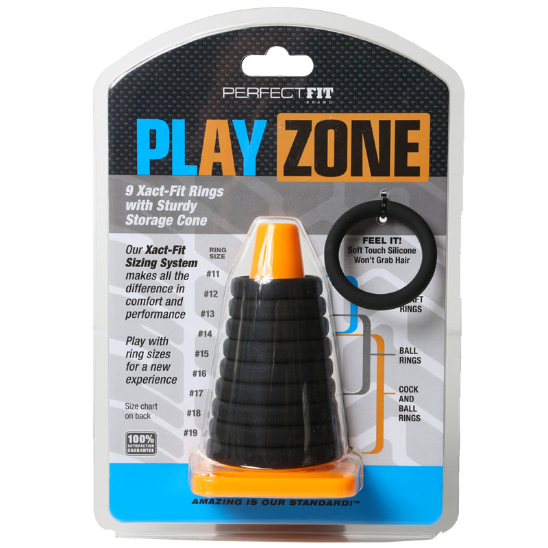 Perfect Fit Play Zone Kit Black - Fantasies Boutique