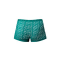 Male Power Ripple Pouch Short Teal S