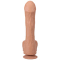Fort Troff Uncut Thruster Mini Fuck Machine Rechargeable Remote-Controlled Silicone 8.5 in. Thrusting Dildo Tan - Fantasies Boutique