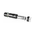 PDX Rechargeable Roto-Bator Mouth Light-Up Rotating Stroker Clear/Black - Fantasies Boutique