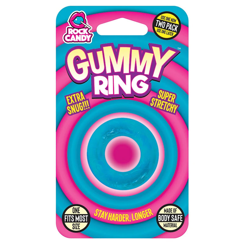 GUMMY RING - BLUE - Fantasies Boutique