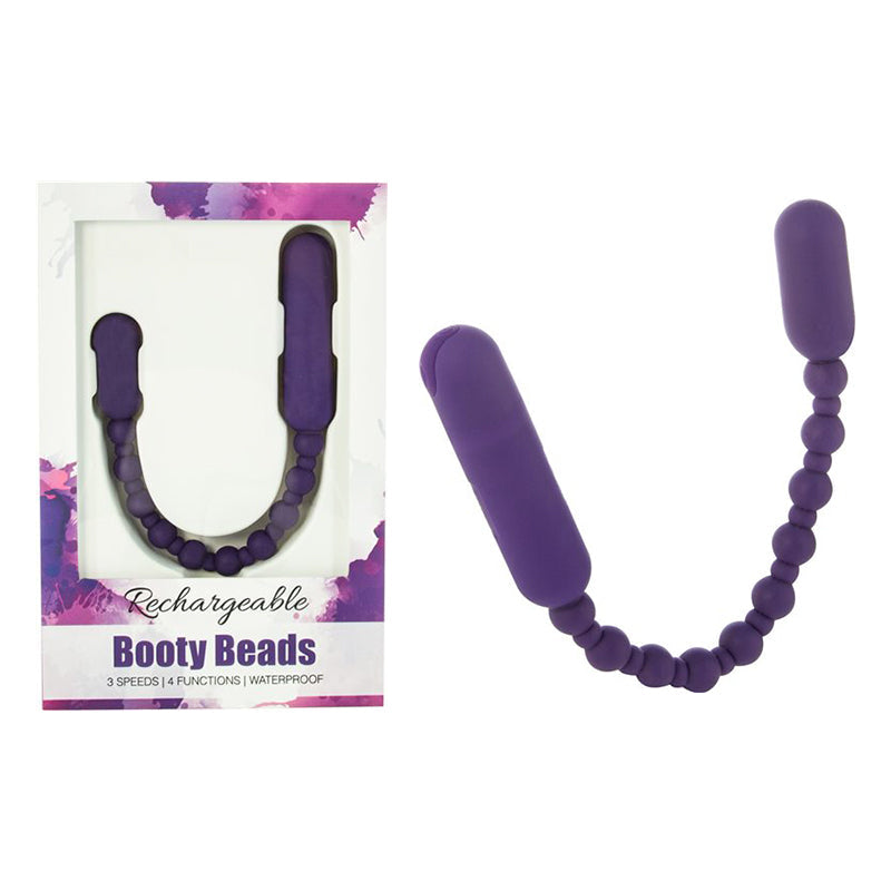Booty Beads Rechargeable Purple - Fantasies Boutique