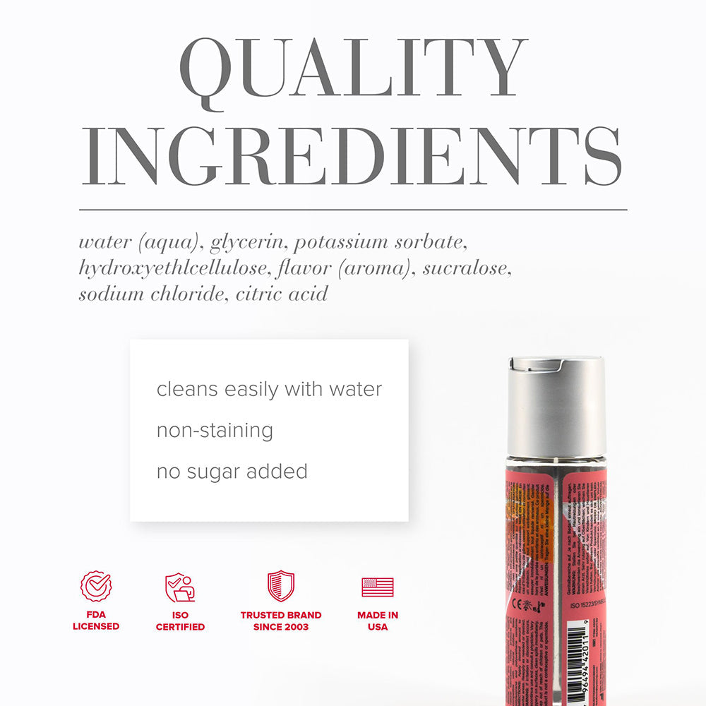 JO Cocktails Cosmopolitan Flavored Water-Based Lubricant