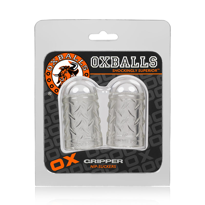 OxBalls Gripper, Nipple Puller, Clear - Fantasies Boutique