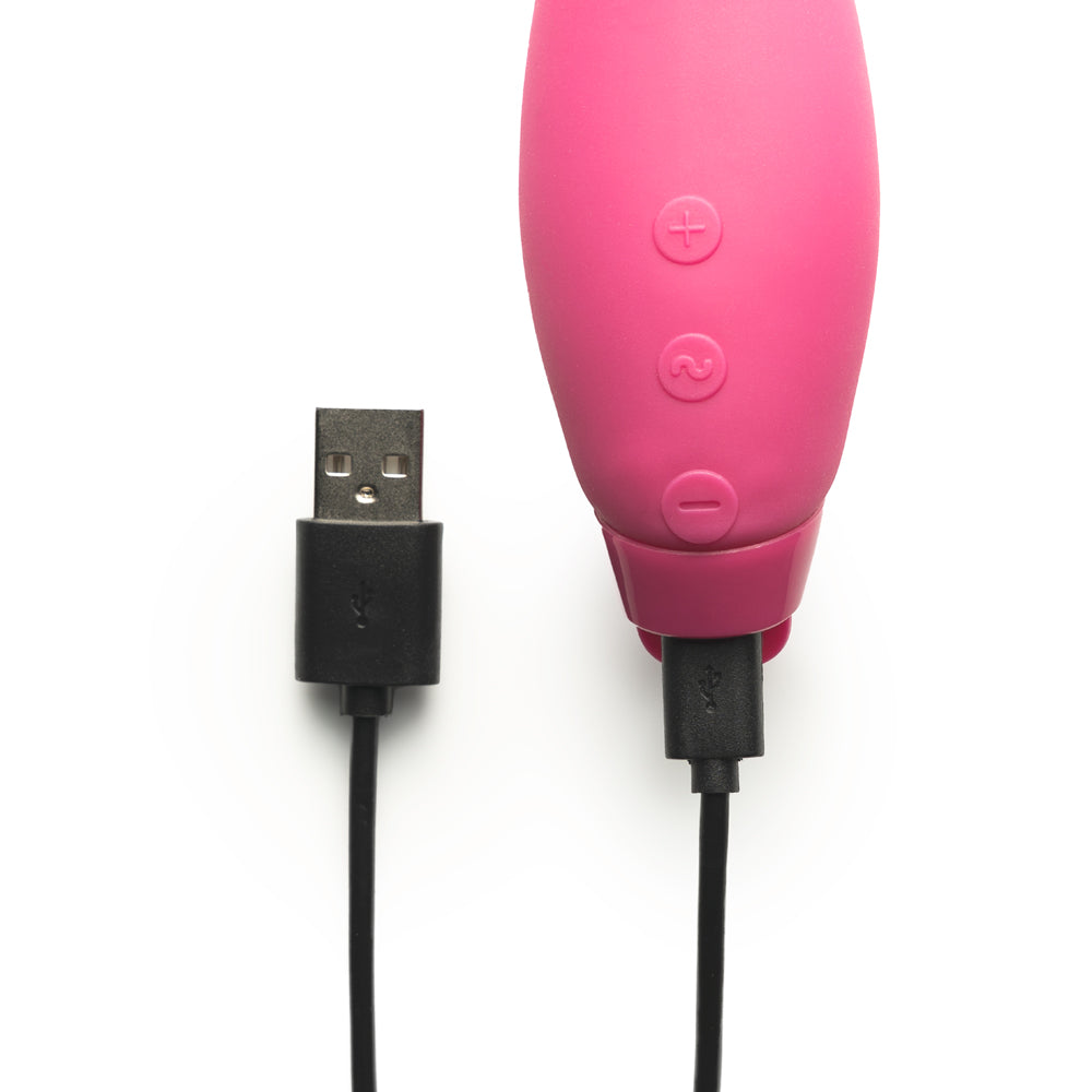 Je Joue Hera Rechargeable Silicone Rabbit Vibrator Fuchsia - Fantasies Boutique