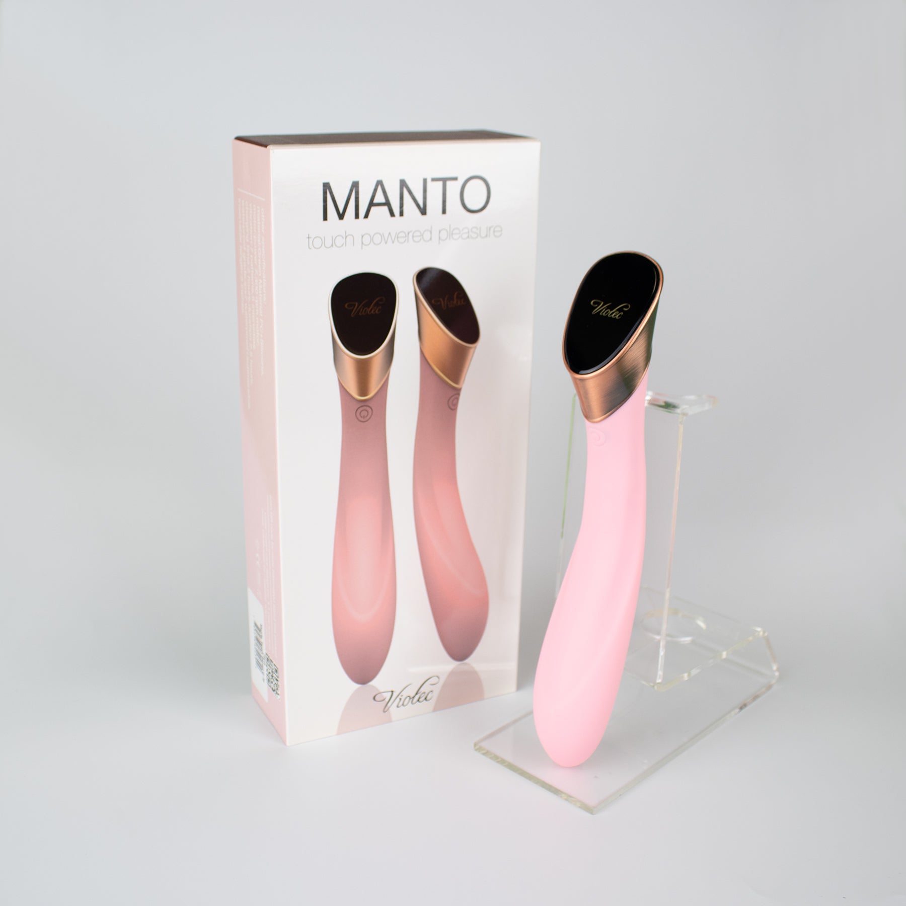 Manto Touch Panel G-Spot Vibrator Pink - Fantasies Boutique