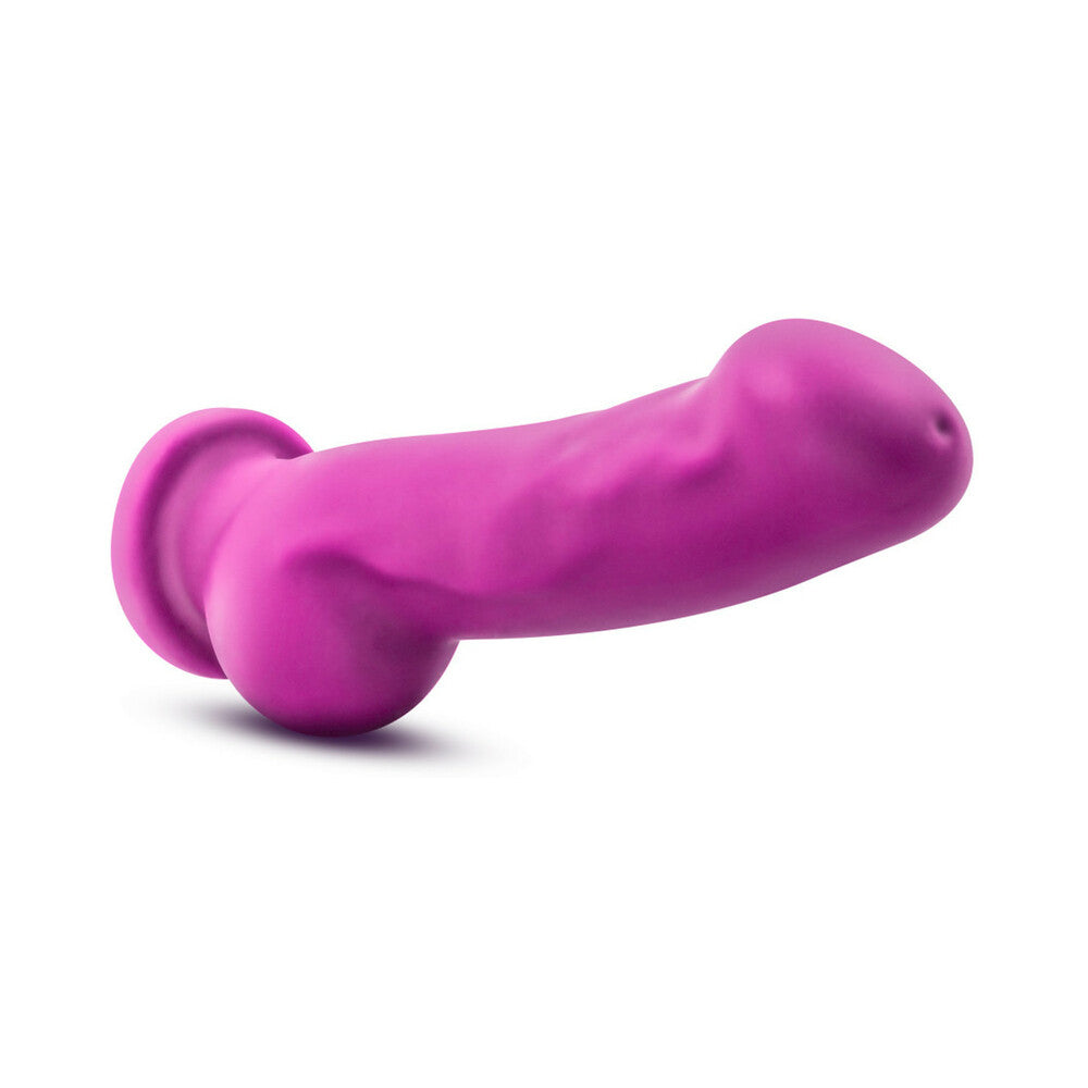 Blush Avant D7 Ergo 7.5 in. Dual Density Silicone Dildo with Suction Cup Violet - Fantasies Boutique