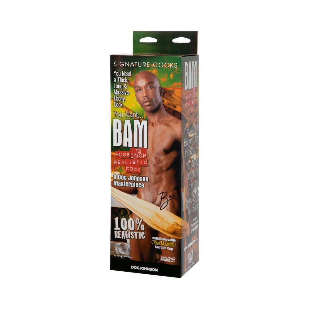Bam R5 - Realistic Cock 13in - Fantasies Boutique