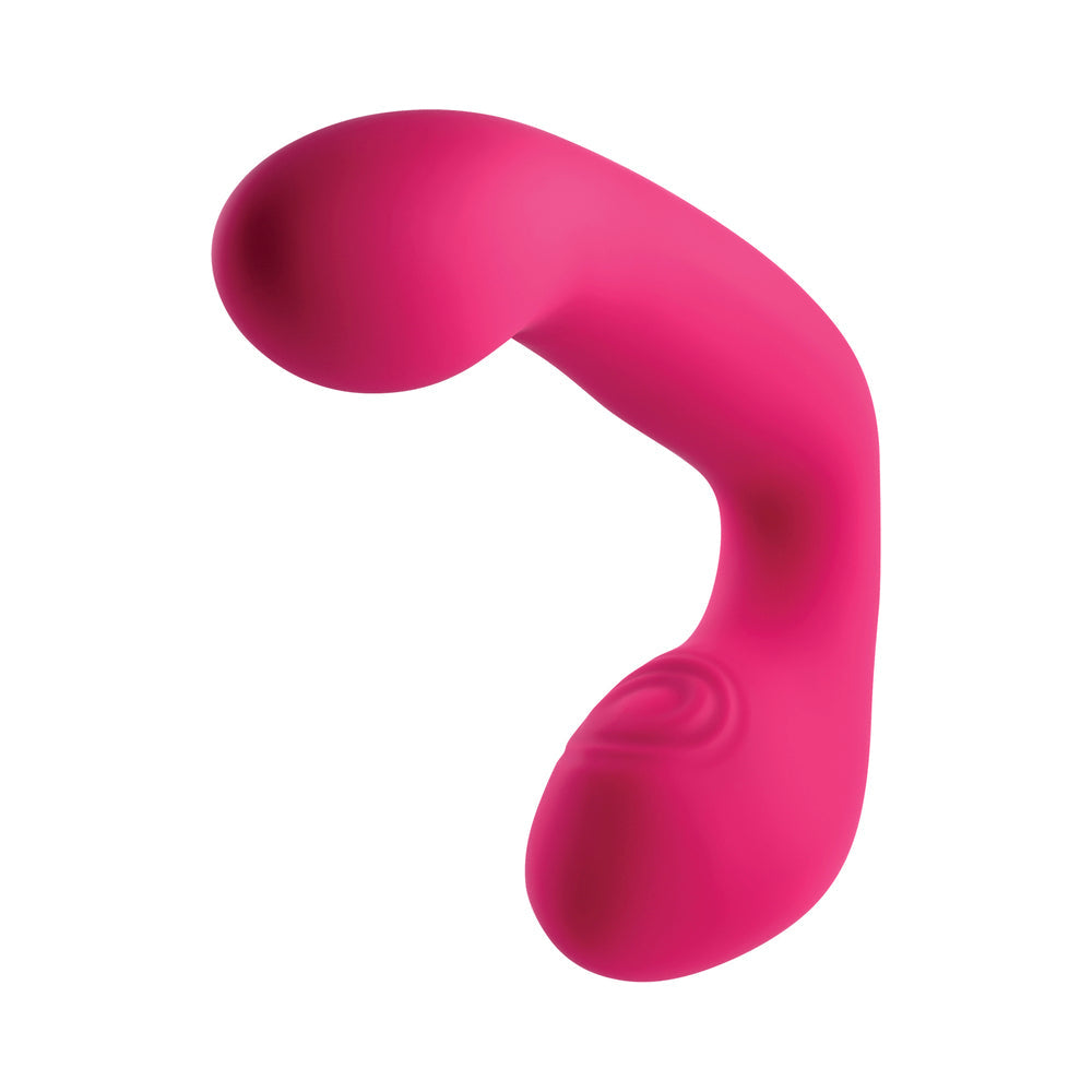 Evolved Buck Wild Rechargeable Silicone Dual Stimulator Pink - Fantasies Boutique