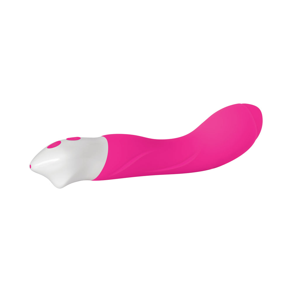 Evolved Buxom G Rechargeable Silicone G-Spot Vibrator Pink - Fantasies Boutique