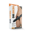 Dr. Skin 7 in. Hollow Strap On Black - Fantasies Boutique