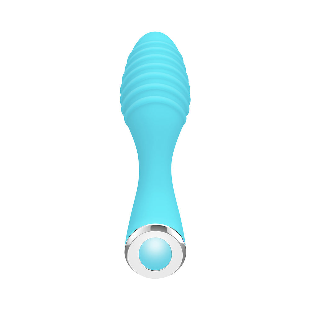 Evolved Little Dipper Rechargeable Silicone Vibrator Blue - Fantasies Boutique