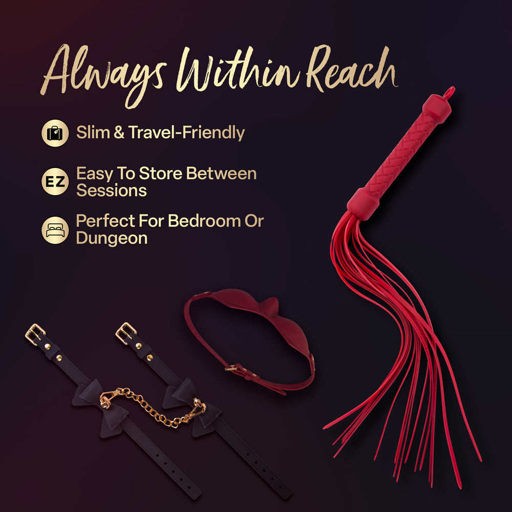 Temptasia Ardor Flogger Red