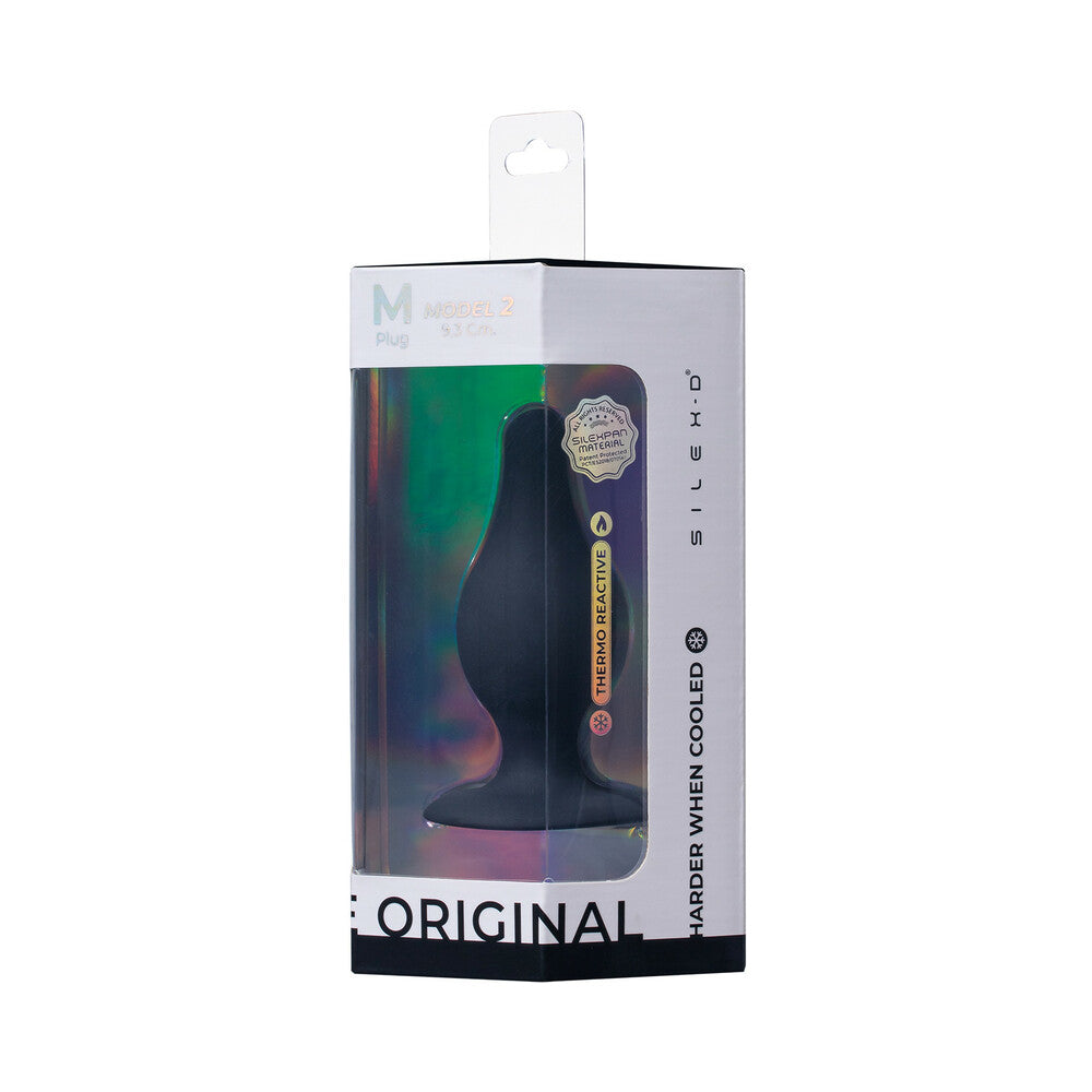 SILEX-D The Original Model 2 Plug 3.5 in. Black M