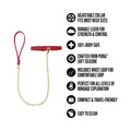 Temptasia Ardor Collar & Leash Red