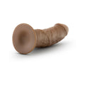 Blush Au Naturel 8 in. Posable Dual Density Dildo with Suction Cup Tan - Fantasies Boutique