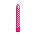 Pipedream Classix Sweet Swirl 8 in. Slimline Vibrator Pink - Fantasies Boutique