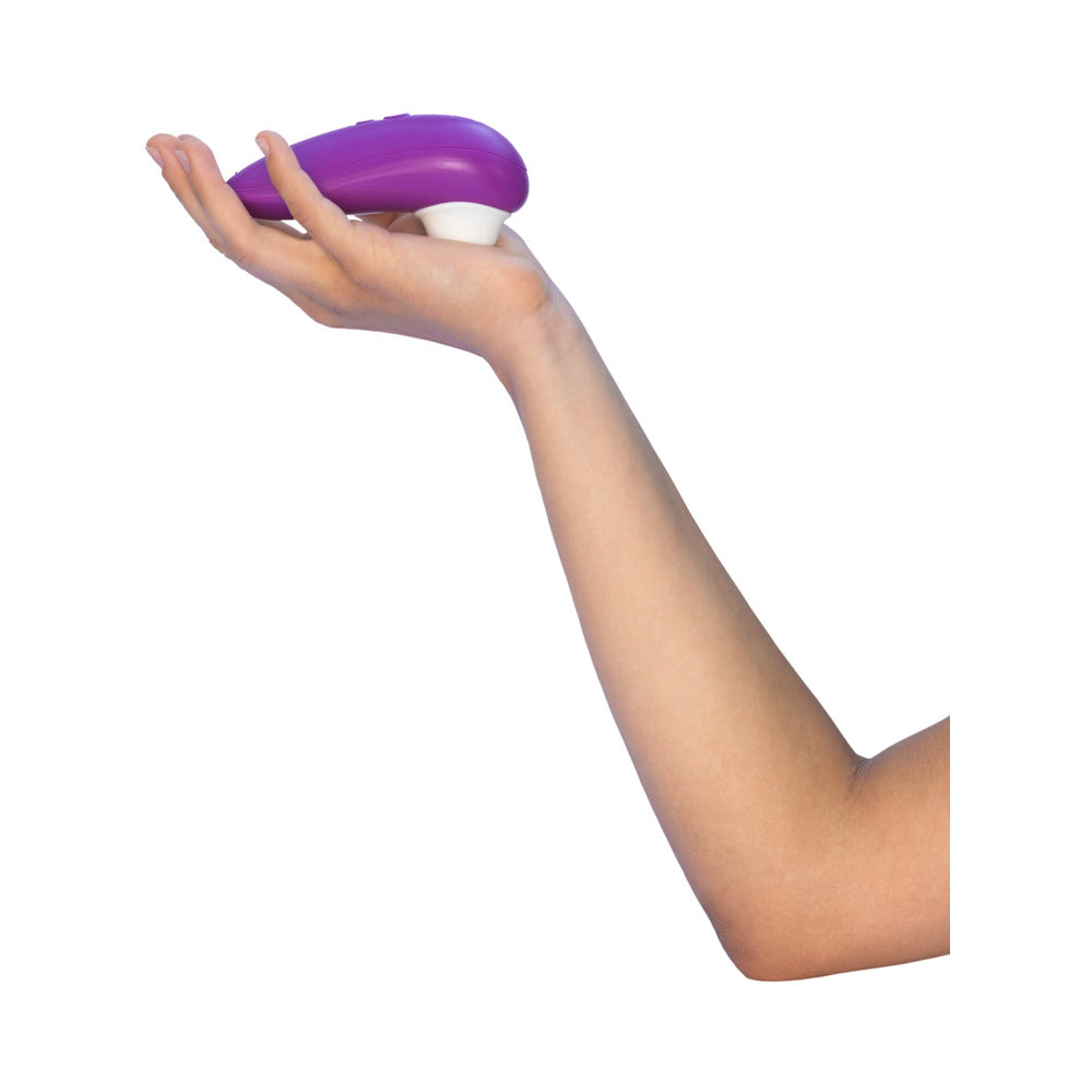 Womanizer Starlet 3 Rechargeable Silicone Compact Pleasure Air Clitoral Stimulator Violet - Fantasies Boutique