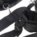 Fetish Fantasy Series Adjustable Position Master with Cuffs Black - Fantasies Boutique