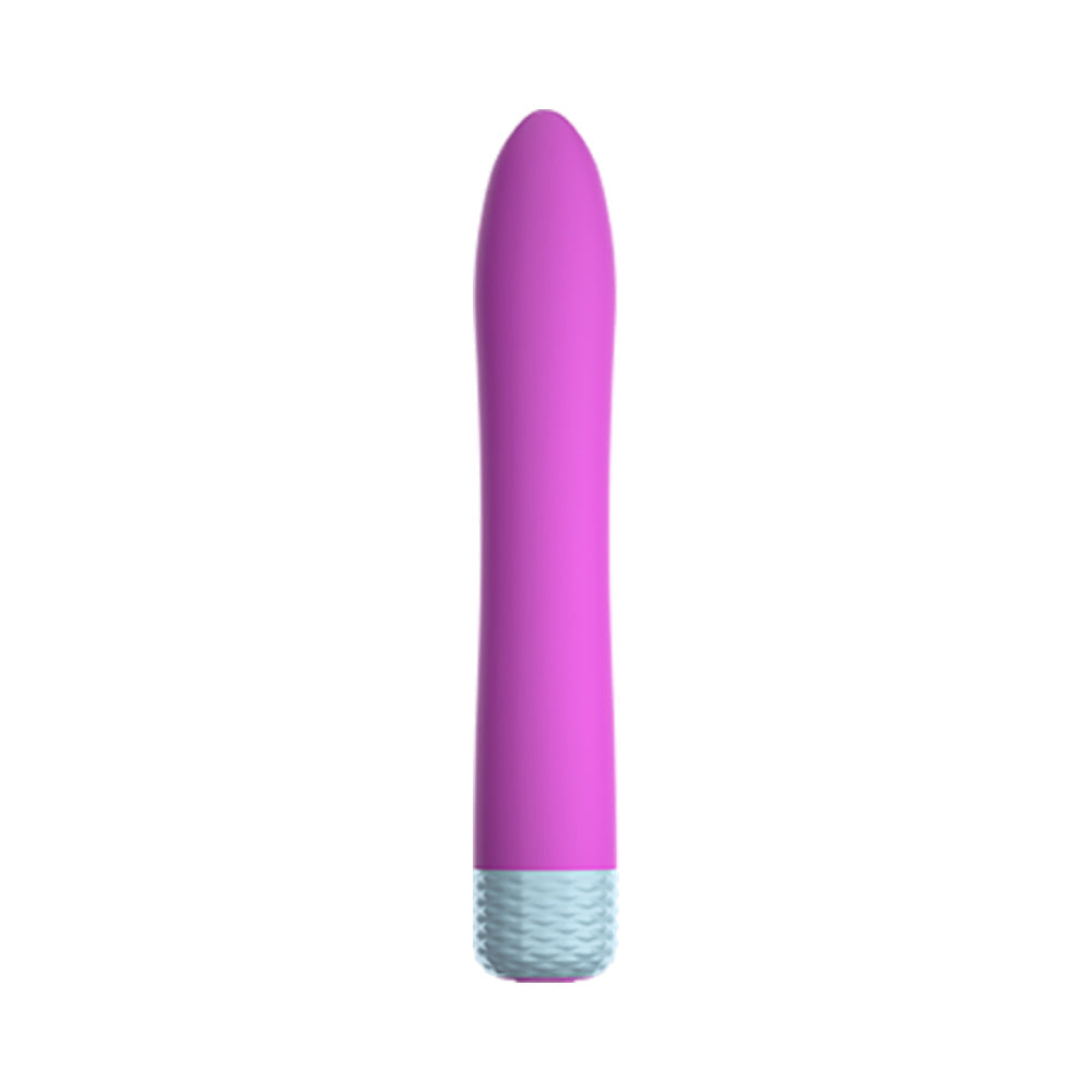 FemmeFunn Densa Bullet Rechargeable Dual Density Silicone Slimline Vibrator Purple - Fantasies Boutique