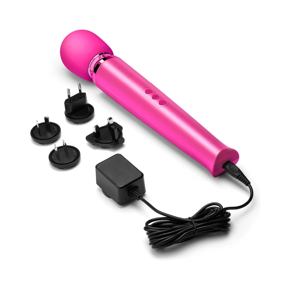 Le Wand Rechargeable Vibrating Massager Magenta - Fantasies Boutique