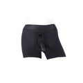 SpareParts Tomboii Rayon Boxer Briefs Harness Black Size XXS - Fantasies Boutique