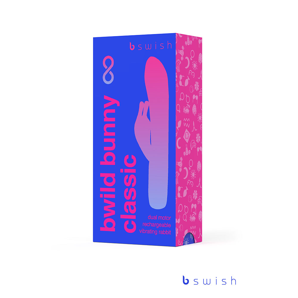B Swish Bwild Bunny Infinite Classic Vibrator Pacific Blue - Fantasies Boutique