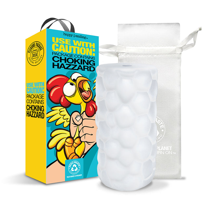 Pleasure Package Use With Caution - Tight Textured Stroker - Fantasies Boutique