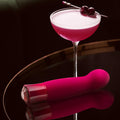 Oh My Gem Classy Rechargeable Warming Silicone G-Spot Vibrator Garnet - Fantasies Boutique