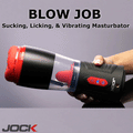 JOCK Advanced Blow Job Sucking, Licking, & Vibrating Masturbator