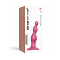 Strap-On-Me Dildo Plug Beads Small Raspberry