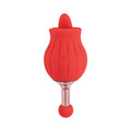Clit-Tastic Rose Bud Dual Massager Red - Fantasies Boutique