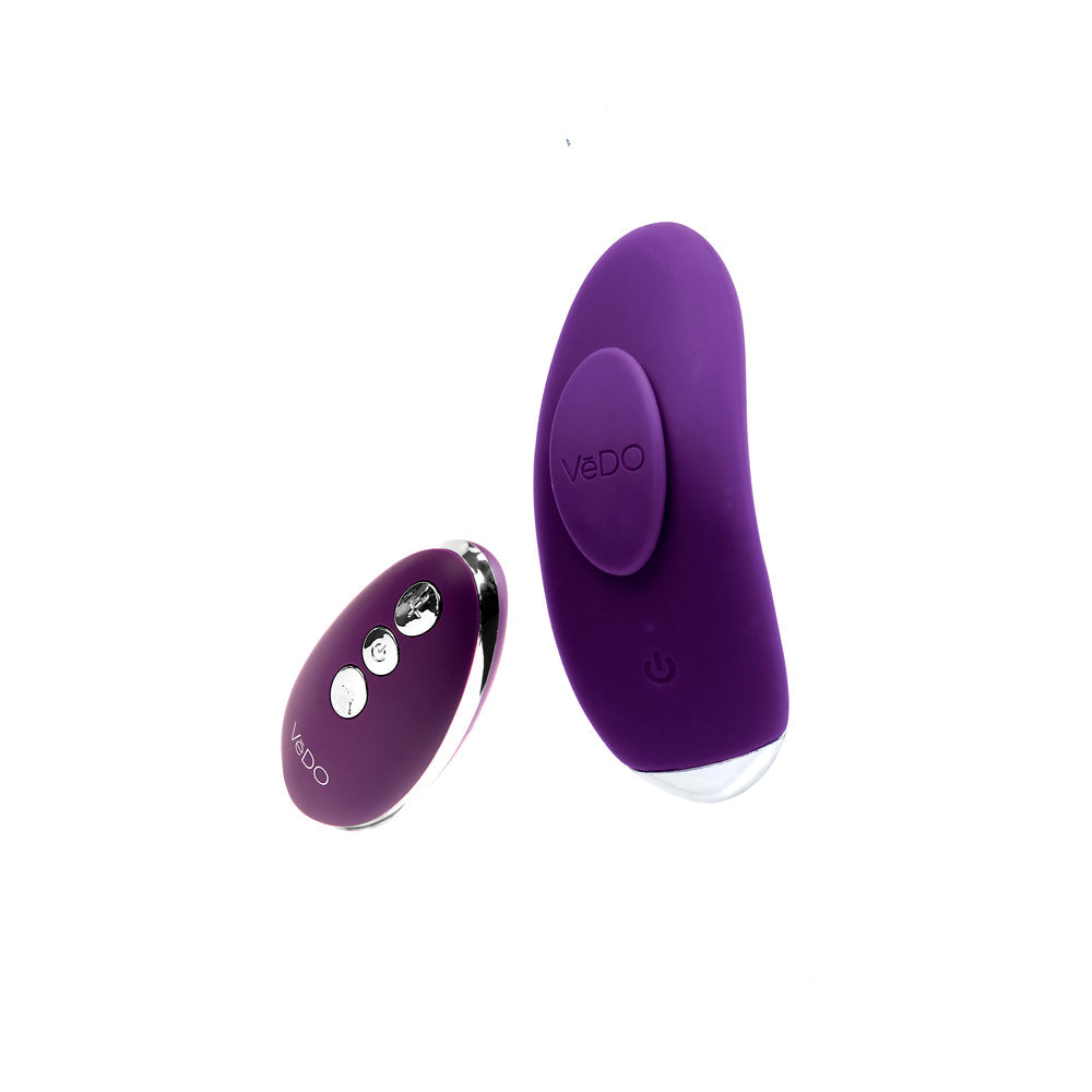 VeDO Niki Rechargeable Panty Vibe Deep Purple - Fantasies Boutique