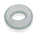 Oxballs Axis Rib Griphold Cockring Clear Ice