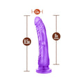 B Yours Sweet 'n Hard 6 Realistic 8.5 in. Dildo Purple - Fantasies Boutique