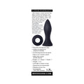 Evolved Mighty Mini Rechargeable Vibrating Silicone Anal Plug Black - Fantasies Boutique