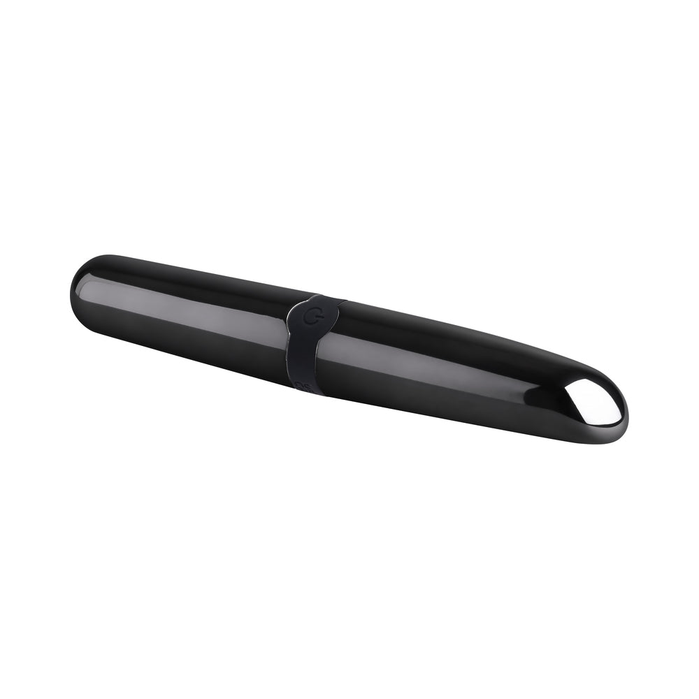 Selopa Buzz Buddy Rechargeable Vibe Silicone Black Chrome