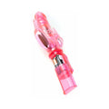 Pipedream Total Ecstasy Triple Stimulator Vibe Dual-Entry Rabbit Vibrator Pink - Fantasies Boutique