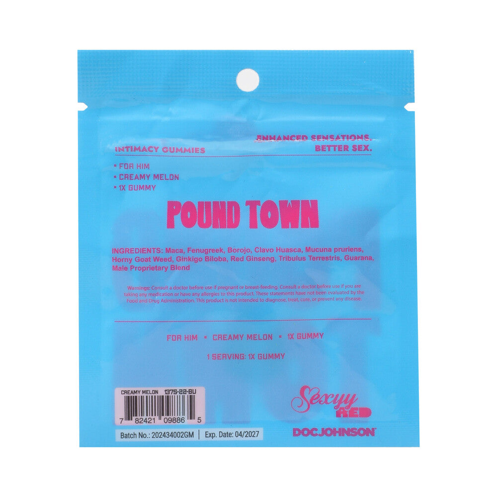 Sexyy Red His Sexual Stimulation Gummies 12-Pack Display Creamy Melon