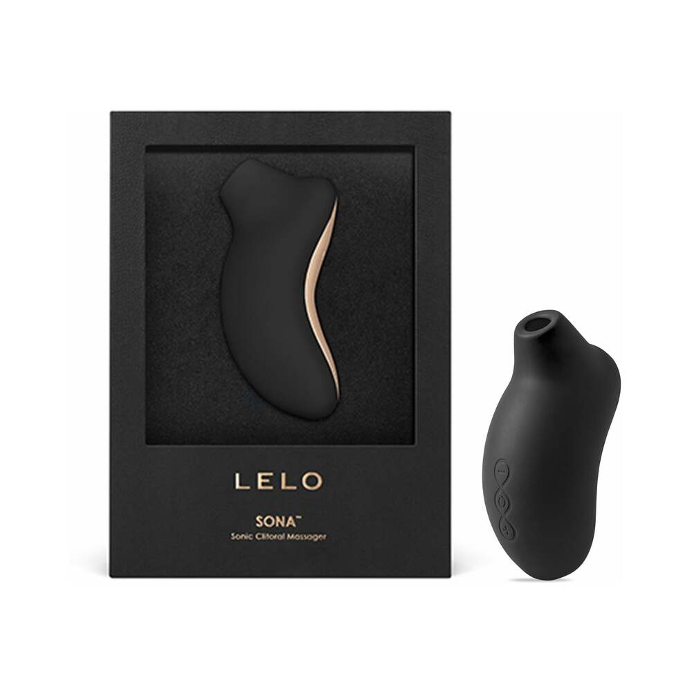 LELO SONA Rechargeable Clitoral Stimulator Black - Fantasies Boutique
