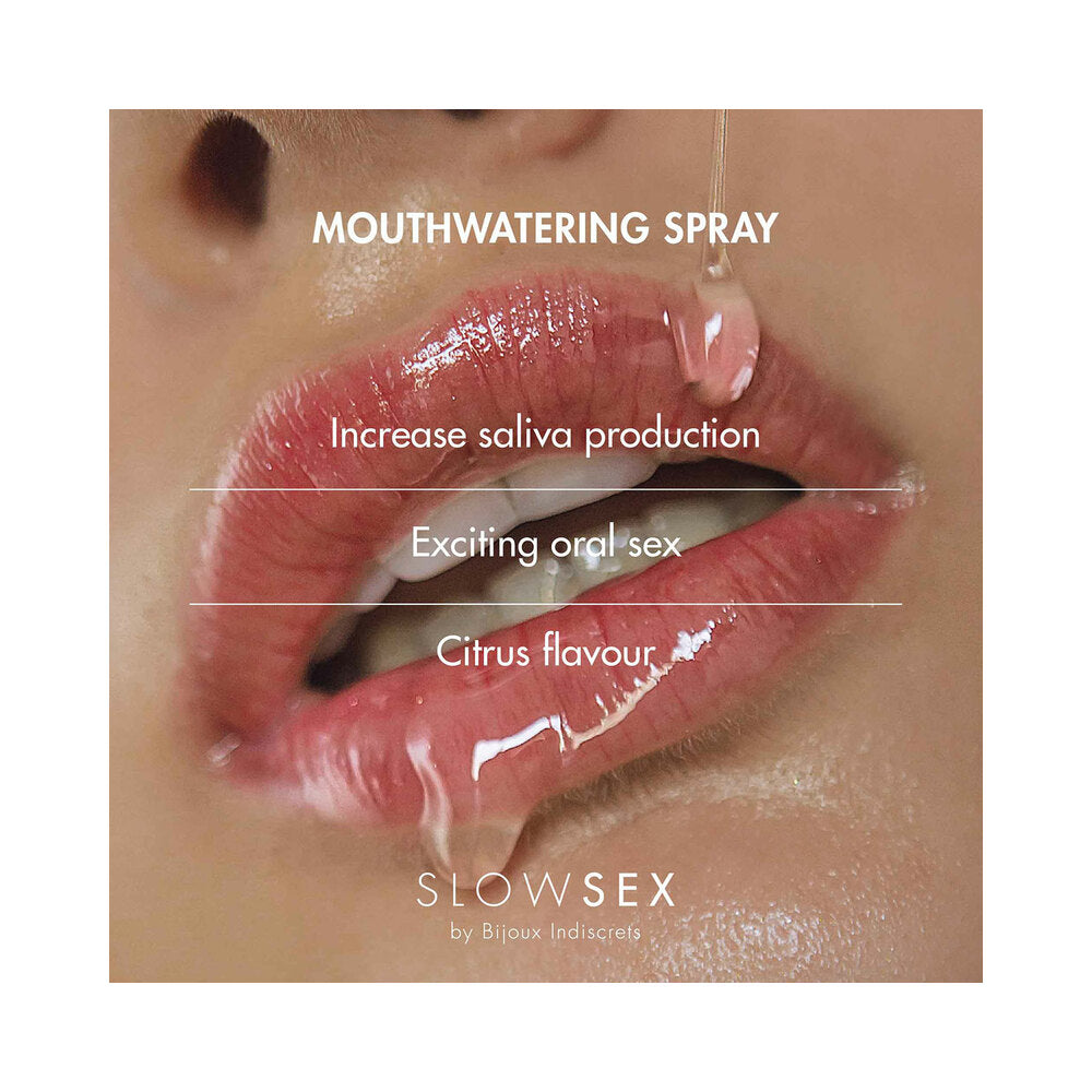 Bijoux Indiscrets Slow Sex Mouthwatering Spray 0.44 oz. - Fantasies Boutique