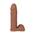 Vac-U-Lock - 8 Inch Realistic Cock Brown - Fantasies Boutique