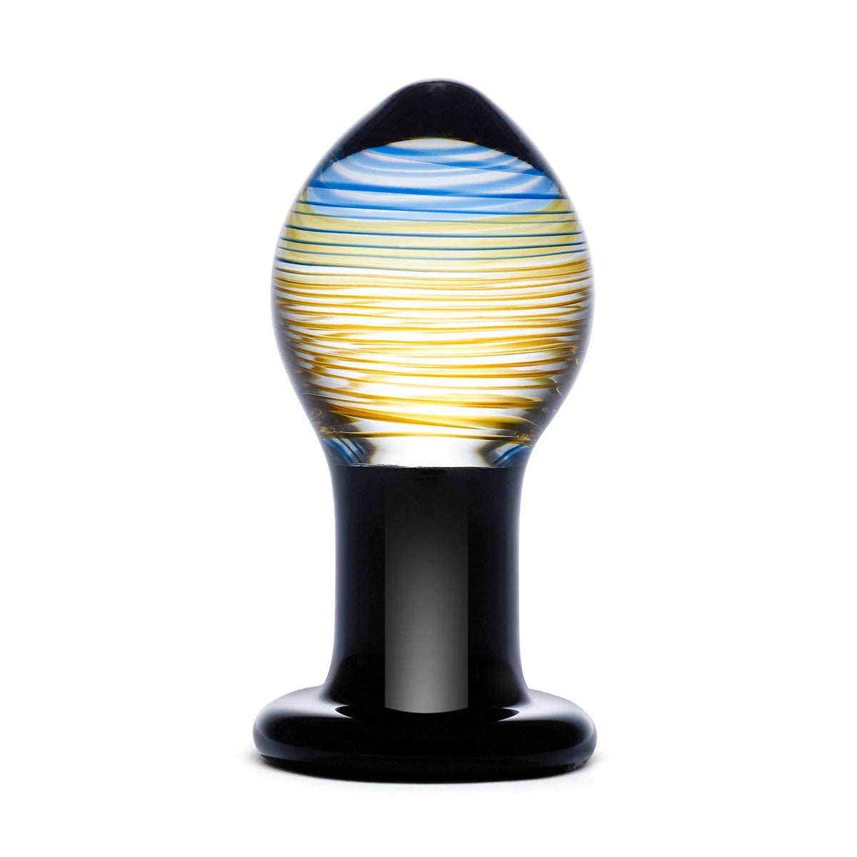 Glas 3.5 in. Galileo Glass Butt Plug - Fantasies Boutique